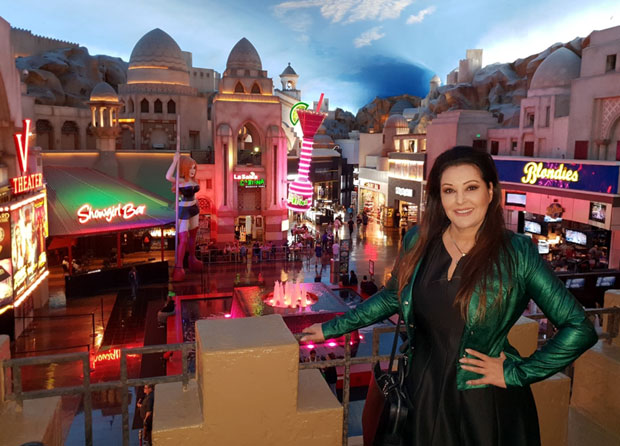 Драгана Мирковић прославила крај америчке турнеје у Лас Вегасу (ФОТО)